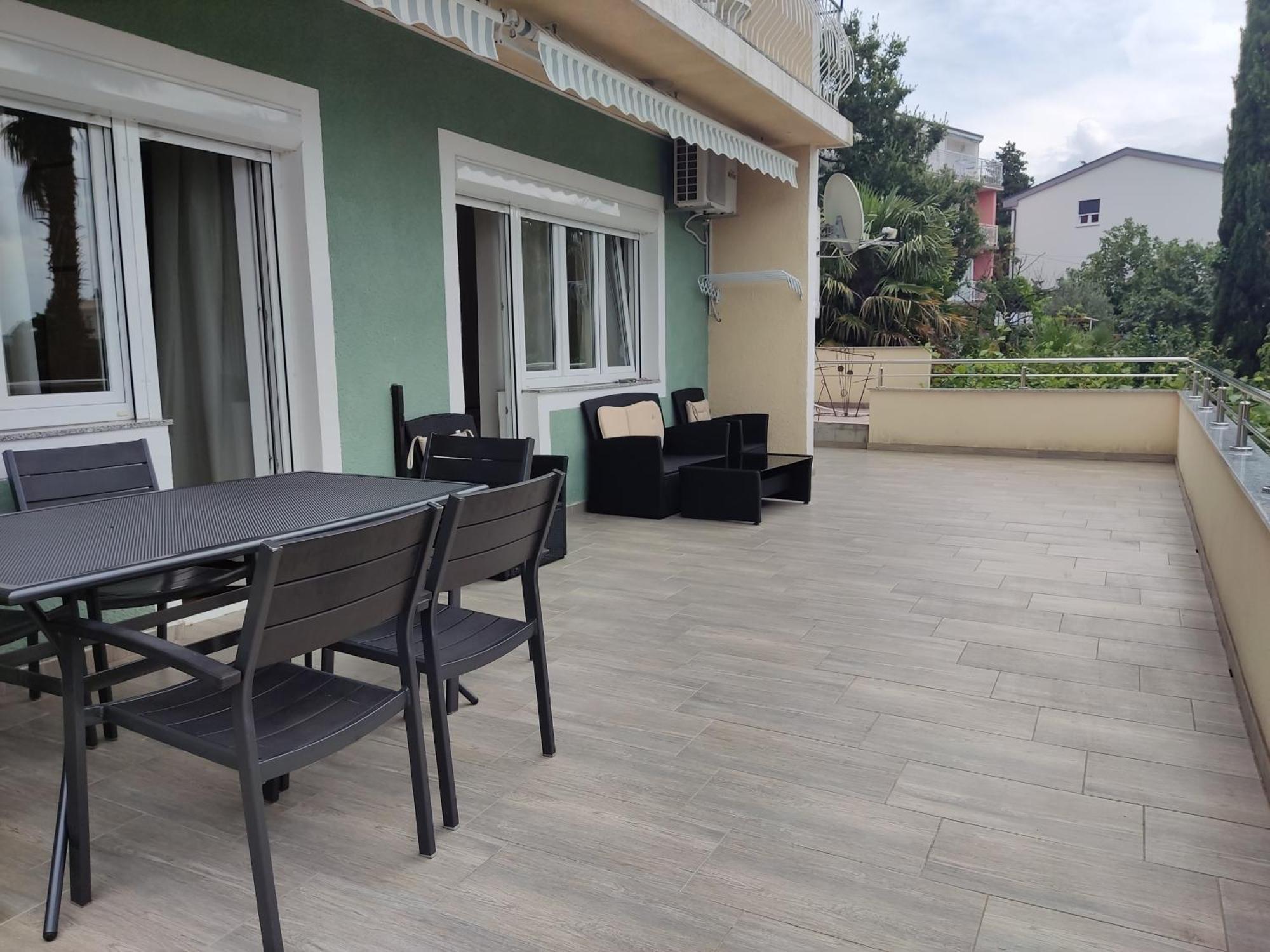 Superior, Vorgesetzter Apartments Palma 2 Badezimmer, Sandy Beach Sea View Crikvenica Zewnętrze zdjęcie